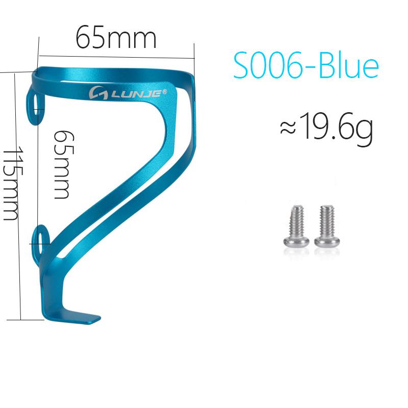 Держатель для бутылки воды для горного велосипеда Сверхлегкий из алюминиевого сплава Велосипедные флягодержатели Легкий кронштейн для велосипедной бутылки Велосипедные запчасти
