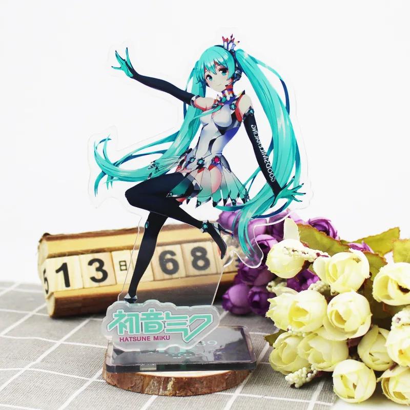 29 Types Hatsune Miku Anime Figure 16Cm Acrylic Key Chain Ornaments Gifts Pendant Buckle Two-Sided Hatsune Miku Model TOYS Gift