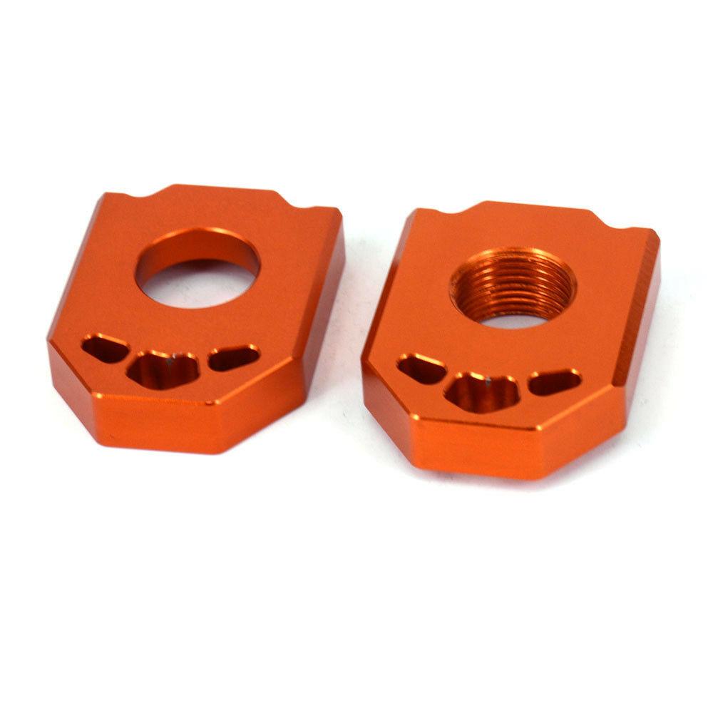 For KTM SX SXF XC XCF 125 150 200 250 300 350 400 450 2013-2022 Motorcycle CNC Rear Chain Adjuster Axle Block