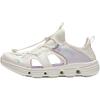 Kids Synthetic Leather Fabric Trendy Comfortable Versatile Outdoor Beach Shoes Kids Sandals White Purple A322426906-5