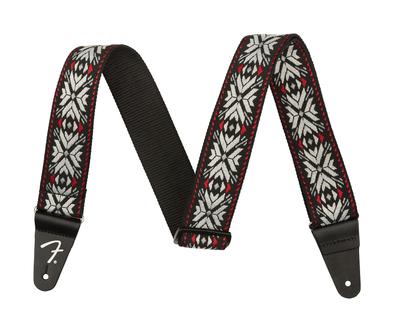 Ремень для канадских инструментов Pasadena Woven Red Strap, Snowflake, 2"