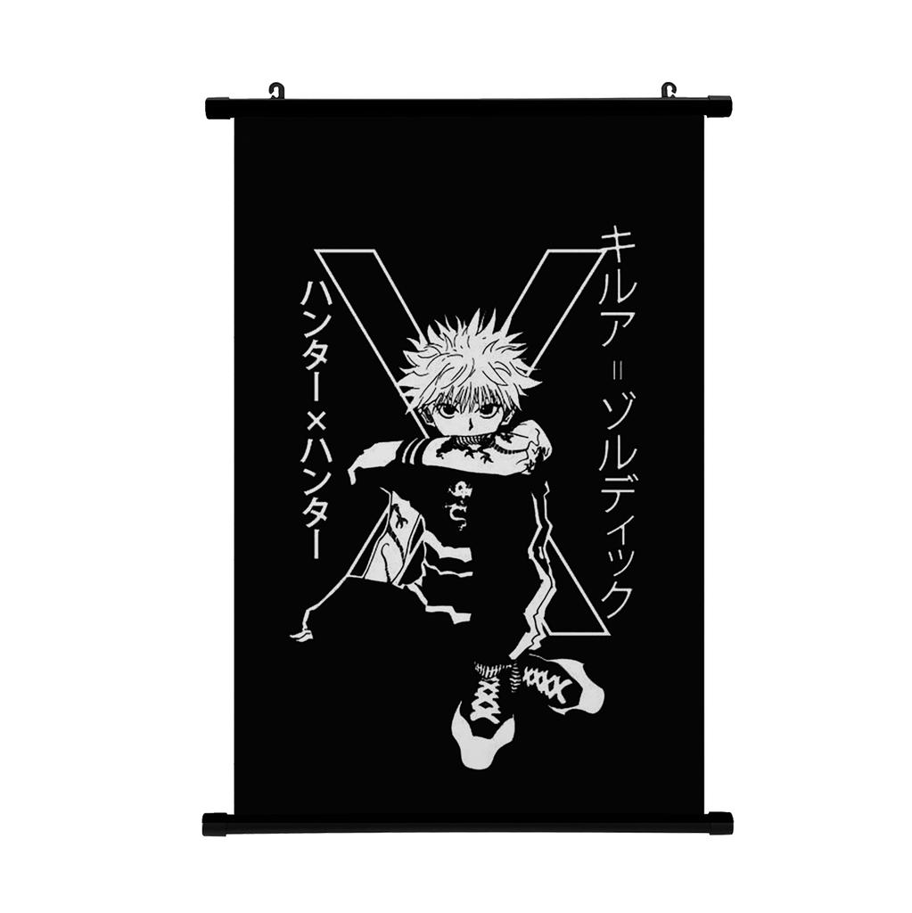 HUNTER X HUNTER Картина Свиток Постер Гон Фрикс Киллуа Хисока Домашний Декор Подвесная Картина Мальчики Девочки Свиток Постер