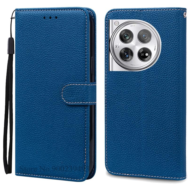 For Oneplus 12 Case Leather Wallet Flip Cover Phone Case For Oneplus 12 Coque Fundas For One Plus 12 Oneplus12 Phone Case Fundas
