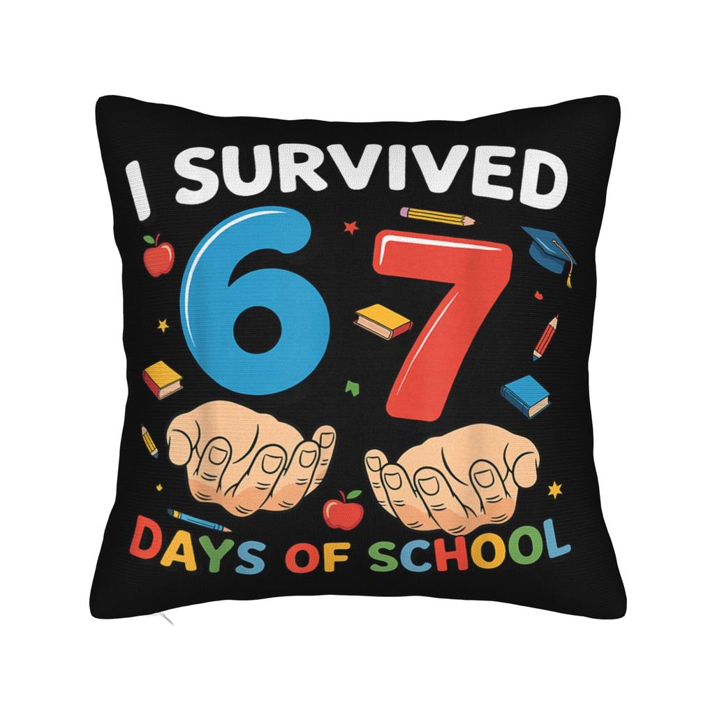 67 Шесть Семь Итальянский Маразм Мем Наволочки Смешная Наволочка Для Дивана Кушетки Кровати Гостиной Удобная Наволочка