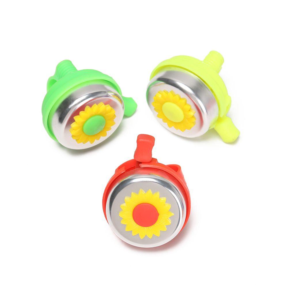 Flower Multi-color Horn Sound Alarm Safety Bike Bell Outdoor Protective Cycling Bicycle Handlebar