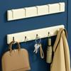 Foldable Coat Hook Wall Mounted Sticky Hooks Multifunctional Clothes Hooks  for Kitchen