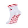 Non Slip Women's Yoga Grip Socks Mid Calf Floor Breathable Cozy Socks for Pilates Dance Gym