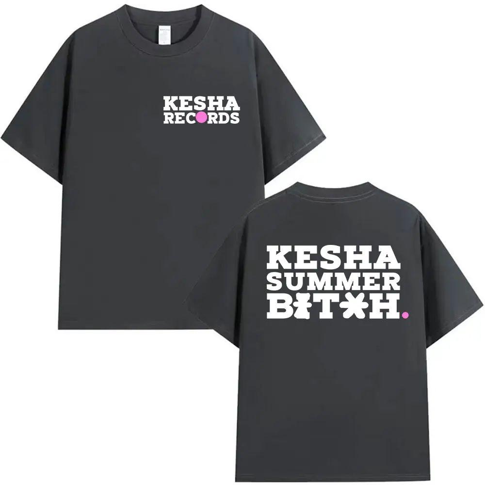 House of Kesha Fan Gift Tshirt Kesha Live in The UK 2026 Tshirts Women Unisex Print Tees Oversized Fashion Graphic Printing Tops
