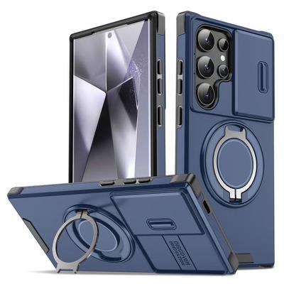 Чехол для телефона Armor Ring Holder для Samsung S25, сверхпрочный противоударный чехол для раздвижного окна, магнитный чехол для автомобиля Samsung S25/S24/S23/S22/Ultra/Plus