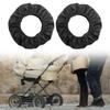 2 Pack Baby Stroller Wheel Covers for Cart Replacement Parts