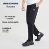 Skechers Универсальные свободные трикотажные спортивные брюки прямого кроя