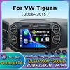 Android14 Carplay Auto For Volkswagen Tiguan 1 NF 2006 - 2014 2015 2016 Car Radio Multimedia Player Video Stereo WIFI+4G BT 2DIN