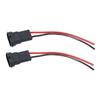 2Pcs Socket Wires Male Adapter Headlight Copper Wiring Harness 12V for H11 H8 880 890 Bulb