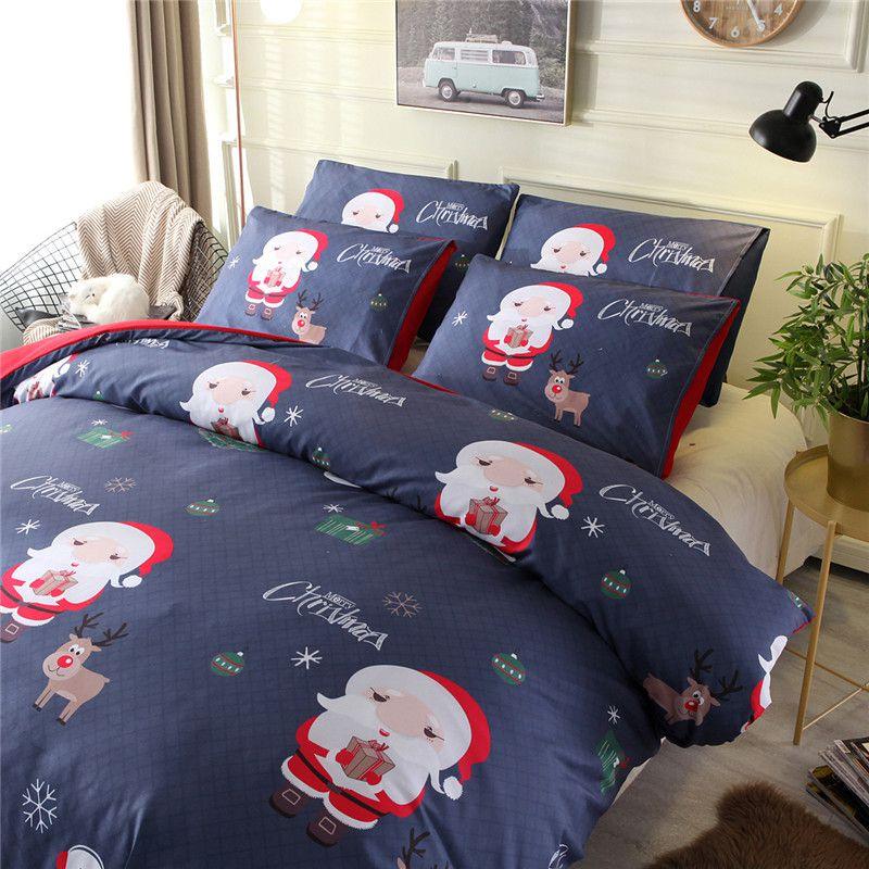 High-quality Father Christmas Duvet Cover And Pillowcases For All Bed Sizes