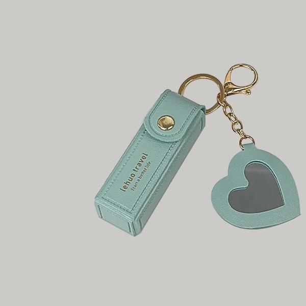 Компактная сумка-брелок для бальзама для губ и помады, маленькая монетница и мини-органайзер для макияжа