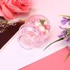 12PCS Pink Candy Boxes Pacifier Shape Party Candy Box Snack Container Wedding Favor Box  Party Favor