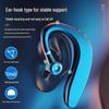 Мини беспроводная Bluetooth-гарнитура: Конструкция с креплением на ухо, совместимость с Huawei, Apple, Xiaomi, OPPO, длительное время работы от аккумулятора, шумоподавление
