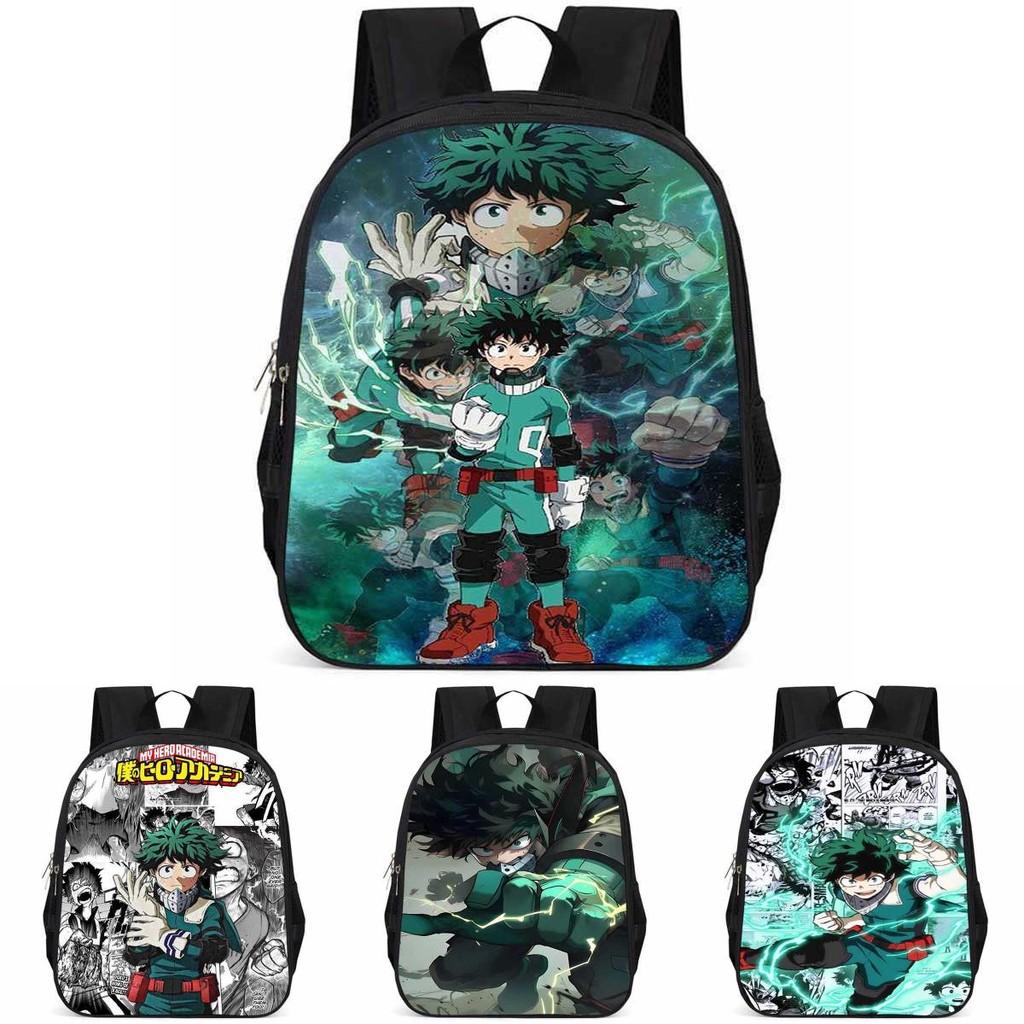 My Hero Academia 15-inch Large Capacity Lightweight Oxford School Backpack For Kids