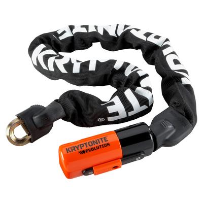 KRYPTONITE Замок Evolution Series 4 Интегрированная цепь 90см 000808 Черный/Оранжевый