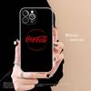 Чехол C-COCA Логотип C-COLA из ТПУ-силикона Для IPhone 11 12 13 14 15 16 17 Pro Max Ударопрочный Прозрачная задняя крышка