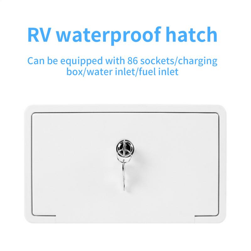 Дверь багажного отсека автодома Герметичная Водонепроницаемая Люк палубы автодома Инструменты Благоустройство дома Для крыши потолка пола окна Домашние пользователи Профессионалы