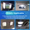 ecocstm 6 PCS 29.5mm LED Car Bulb, Extremely Bright 9-SMD 4014 Chips | Xenon Festoon Light Bulb 6614F 6641 6612F, Automotive Light Bulbs Indicators