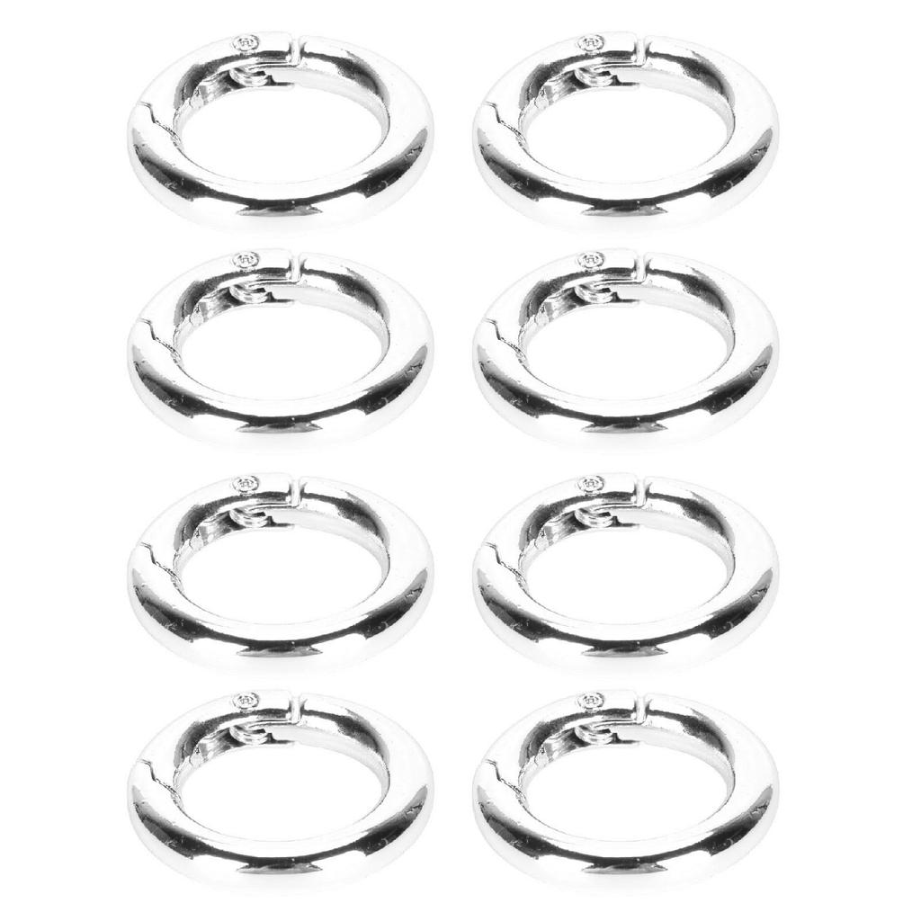 20 шт. Застежки-пружинные кольца Инновационные медные пружинные застежки ручной работы для ожерелий, браслетов, цепочек на щиколотку, серег