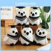 Graduation Plush Owl Toy Doctoral Cap Embroidered Logo Academic Keepsake Gift