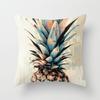 Tropical Fruit Painted Pineapple Linen Pillow Pillow Case Casual Comfortable Car Sofa Office Cushion Cover
