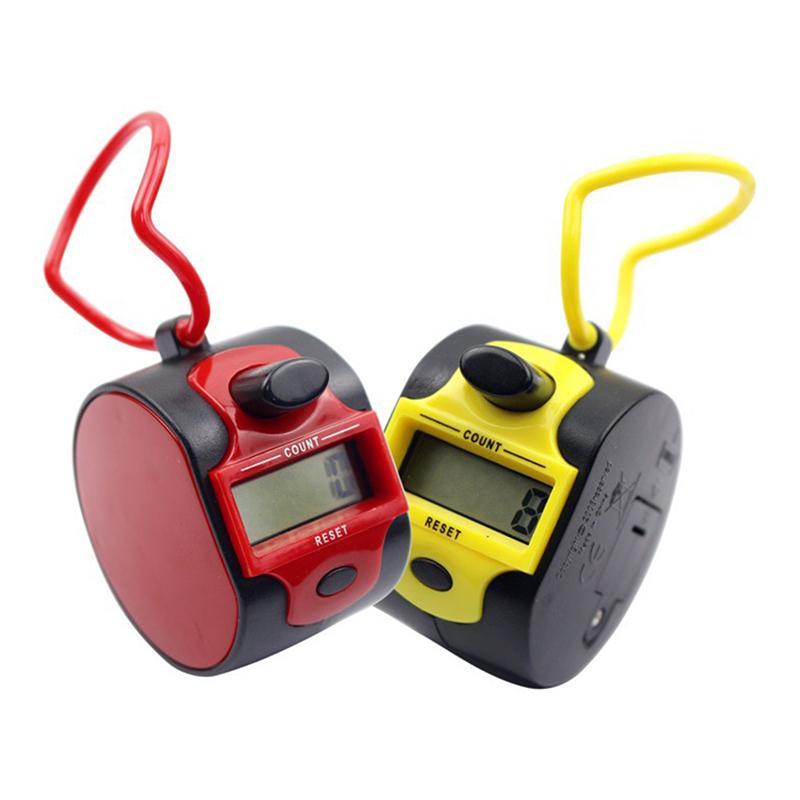 Tally Counter Hand Held Knit Row Clickers 5 Digit Number Handheld Manual Lcd Electronic Sports Counting Tool