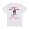 Born To Dilly Dally Sad Hamster Funny Meme T Shirts Men Women Fashion O-Neck Short Sleeve T-Shirt Casual Cotton Oversized Tshirt