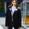 Женские пушистые флисовые куртки с капюшоном и открытым передом, длинный кардиган, пальто, теплая зимняя верхняя одежда, куртки с карманами, клетчатая искусственная меховая куртка большого размера для женщин