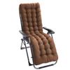 Long Recliner Chair Cushion Thicken Seat Cushion Pads Garden Lounger Mat