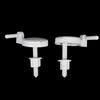 1Set/2Pcs Plastic Toilet Seat Screws Fixings Fit Toilet Seats Hinges Repair Tools
