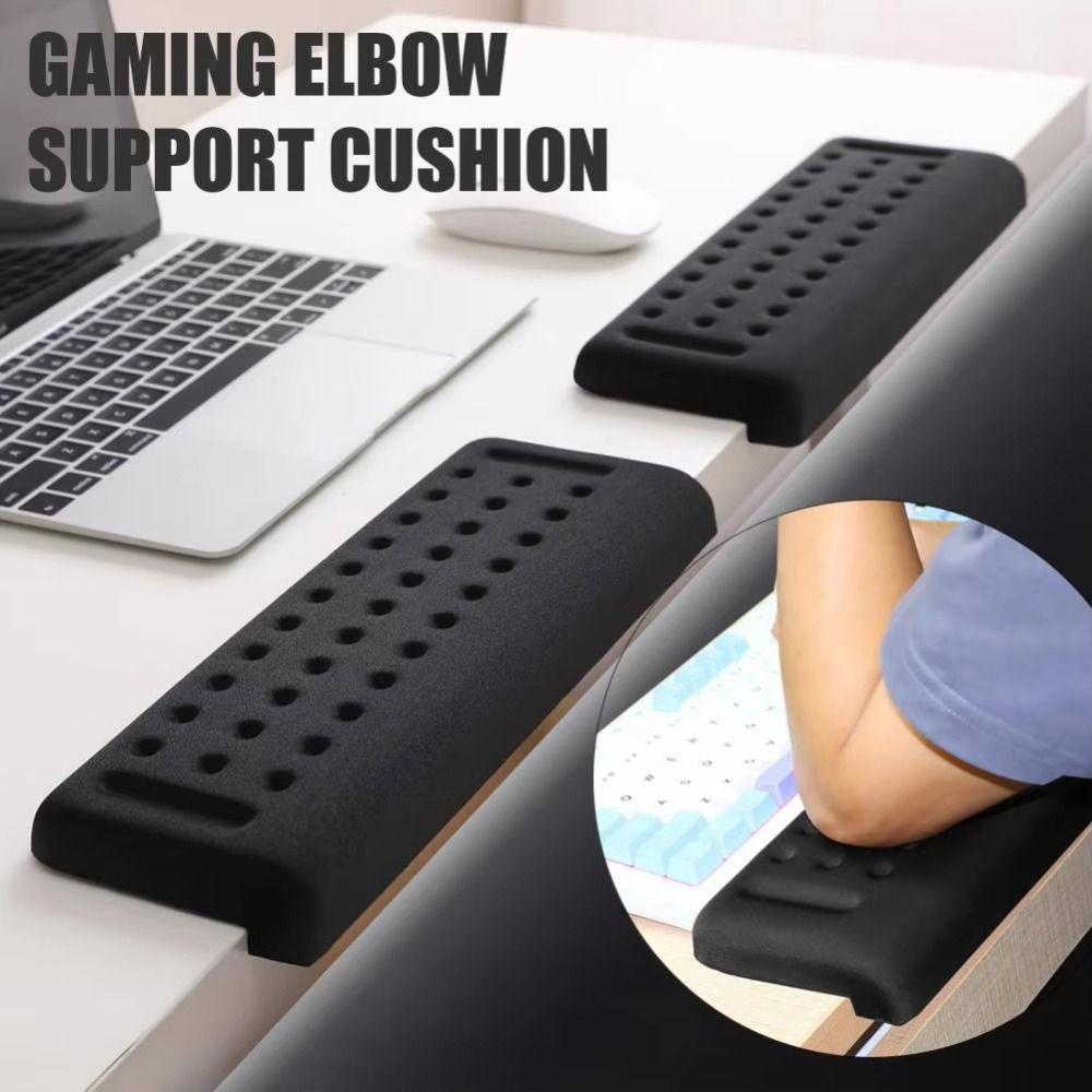1Pc Black Elbow Support Padding Ergonomic Non-slip Arm Cushions Keyboard Hand Rest Protection Rest