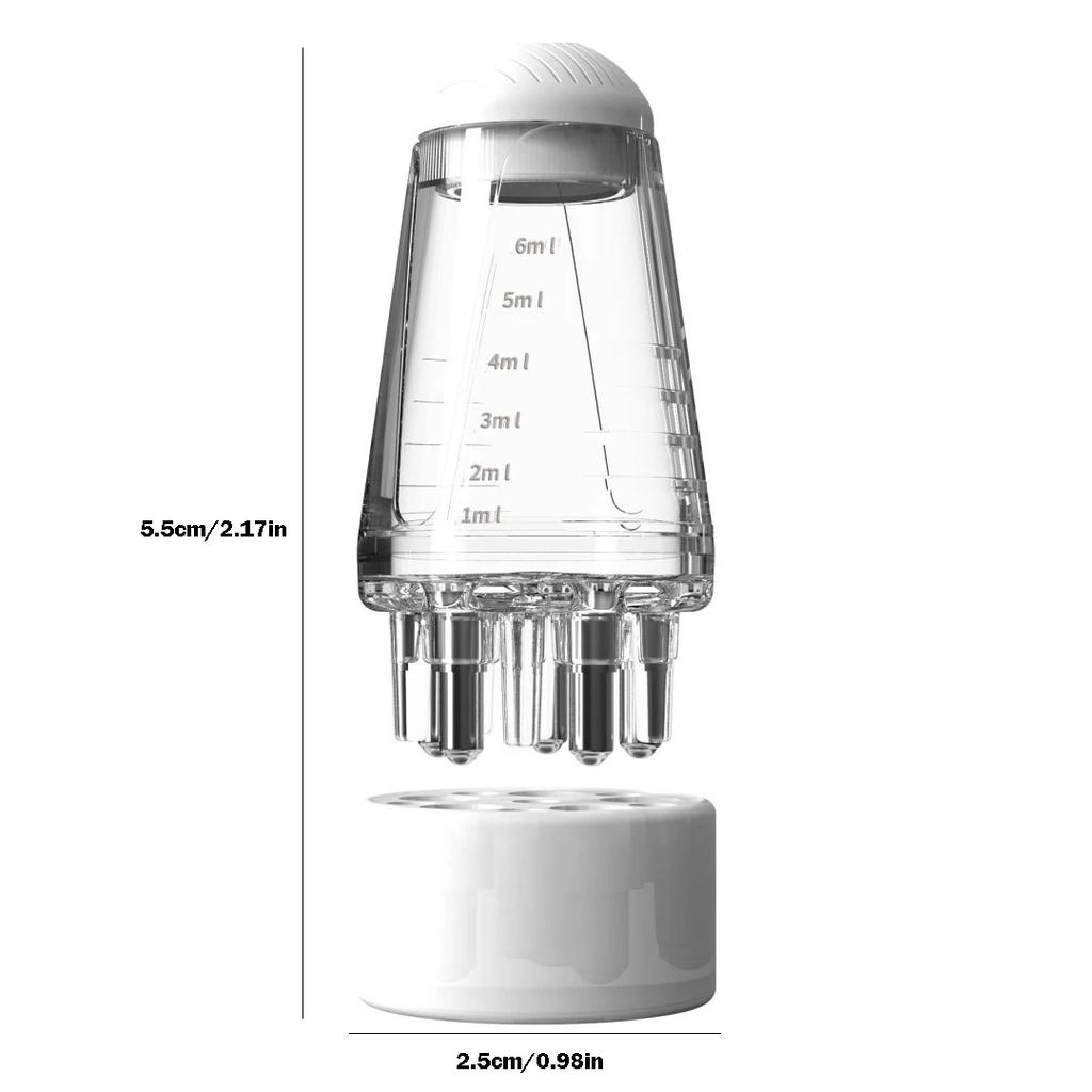 Аппликатор для кожи головы Жидкая расческа Массажная головка Портативная мини-массажная расческа Эфирное масло Жидкий направляющий массажер против выпадения волос Инструменты для ухода за кожей головы Рост волос