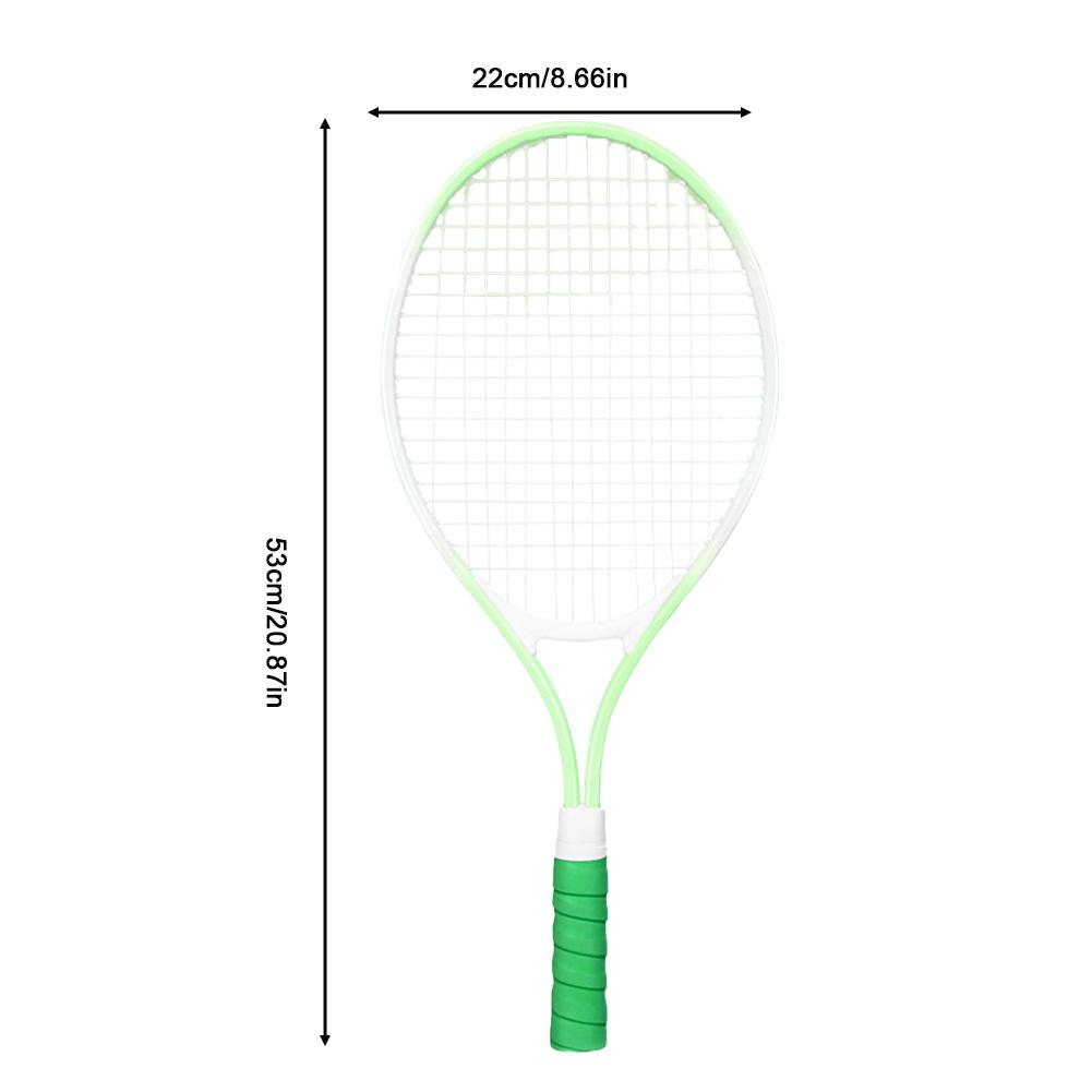 21" детская теннисная ракетка Macaron из железного сплава, износостойкая, прочная, для начинающих теннисистов