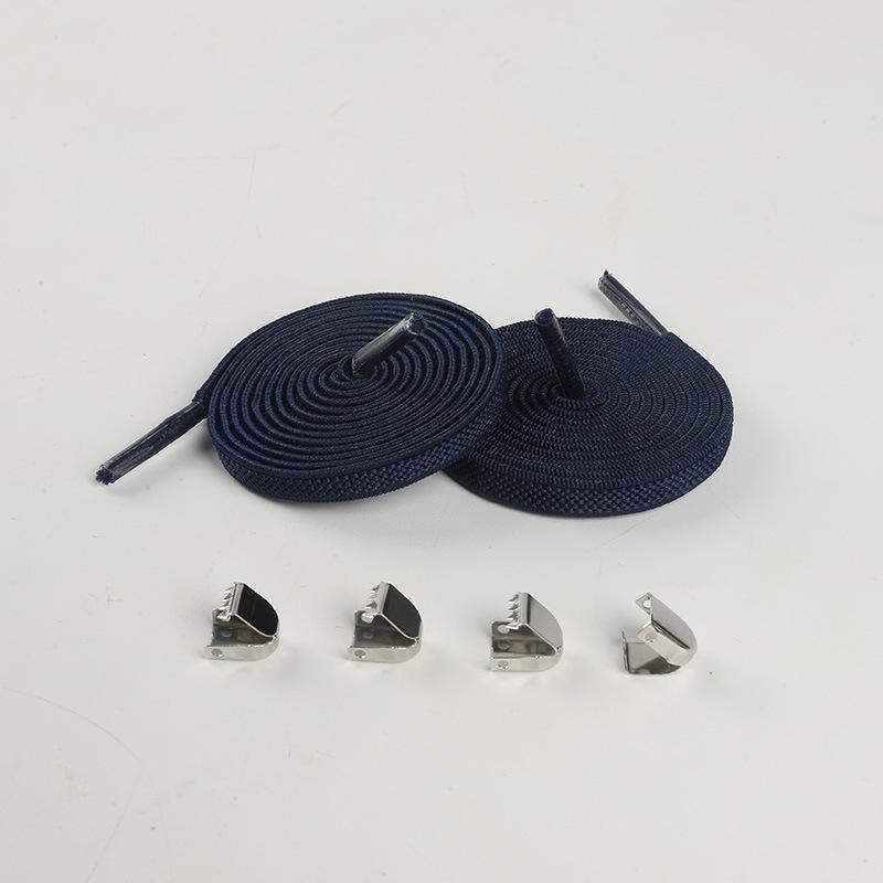 1 Pair No Tie Shoe Laces Elastic Shoelaces Outdoor Leisure Sneakers Quick Safety Flat Shoe Lace Kids And Adult Unisex Lazy Laces