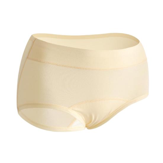 Женское хлопковое нижнее белье со средней талией, не показывающие трусики, дышащие, мягкие, эластичные, полностью закрывающие трусы, бесшовные трусы