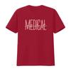 Minimalist Medical Assistant Letter Print Casual T Shirt Vintage Washed Designer Clothes Stylish Homme Soft Slightly Stretched