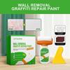 500g Repair Paint *1 + Gloves *1 pair + Sandpaper *2 + Scraper *1 This is a wall graffiti removal and repair paint for covering and repairing wall gra