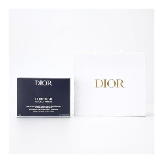 [Оригинальный продукт от производителя] DIOR Dior Diorskin Forever Компактная пудра Natural Velvet (#1N Нейтральный) 10 г Компактная тональная основа Макияж Косметика Косметика