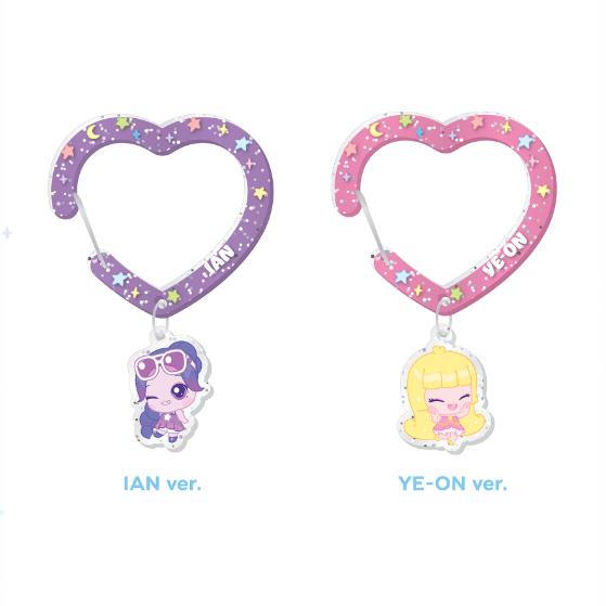 Teenieping X Hearts2Hearts Random Carabiner Key Ring