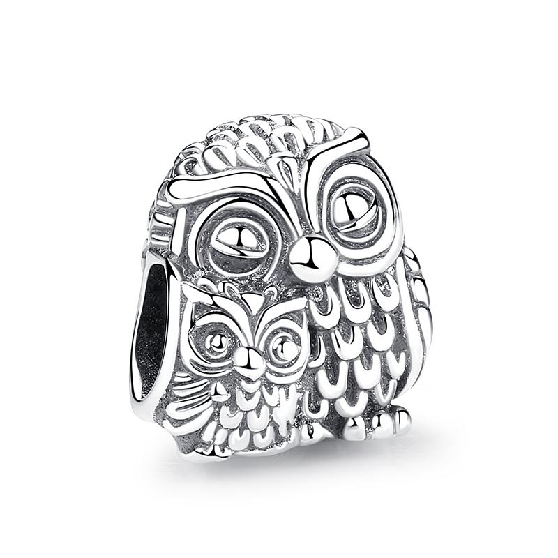 Оригинальный шарм-подвеска из стерлингового серебра 925 пробы, медь, любовь, лапа собаки, кошки, панда, светлячок, шармы-подвески, подходят для браслетов, ожерелий, женский, циркон