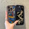 N81 Dragon design art Мягкие чехлы для телефонов «ангельские глазки» для iPhone 15 14 12 11 Pro Max 13 mini 7 8 6S Plus XS Max XR SE противоударный чехол-бампер