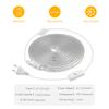 Светодиодная лента 220 В, 2835 SMD, водонепроницаемая светодиодная диодная лента, вилка европейского стандарта, 120 светодиодов/м, 1-10 м, гирлянда «сделай сам», подсветка, лампа для кухонного шкафа