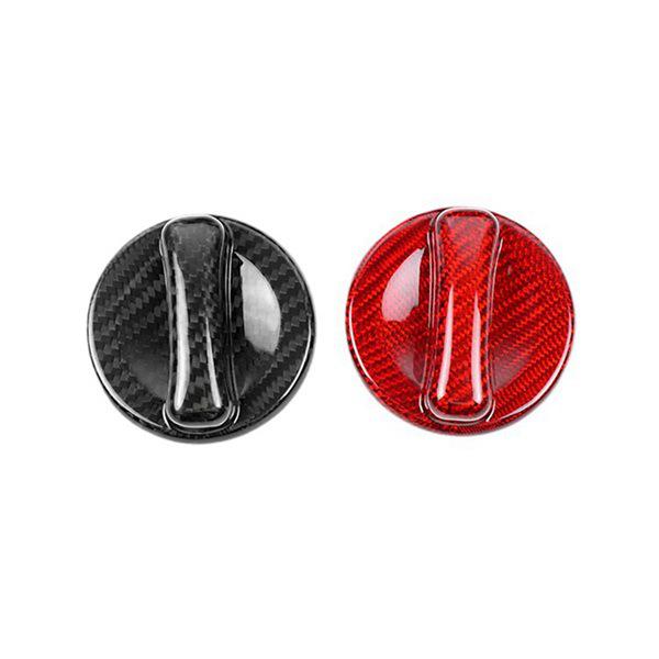 Mercedes-AMG G-Wagen Dry Carbon Fiber Fuel Tank Cap Sticker for Interior/Exterior Modification.