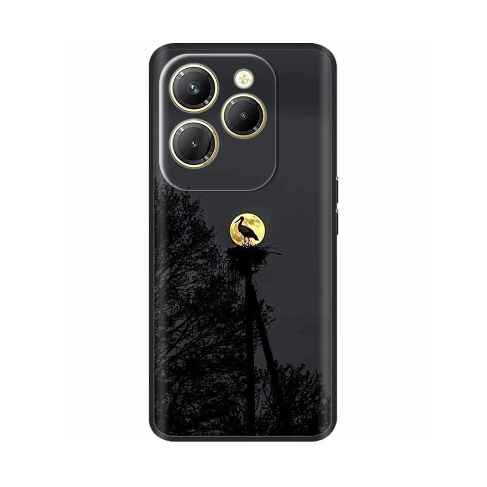 Для чехла Infinix Hot 40 Pro Ударопрочный Силиконовый Мягкий Чехол для Телефона Задняя Крышка для Infinix Hot 40 Pro Hot40 40i Hot40i Чехлы Fundas