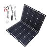200W Foldable Solar Panel 18V 5A Monocrystalline Dual USB Portable Foldable Solar Charger Kit with
