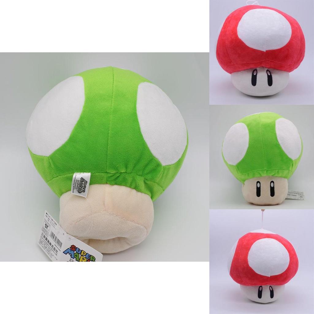 Cute Super Mario Plush Toy Mushroom Doll Offering Comfort And Safe Playtime Fun